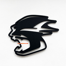 Black Banshee Custom 3D Badge Fender Badges Tailgate Emblem Front Grille Badge fit Dodge Charger Daytona SRT 2 4