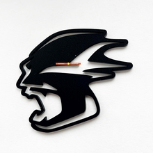 Black Banshee Custom 3D Badge Fender Badges Tailgate Emblem Front Grille Badge fit Dodge Charger Daytona SRT 2 7