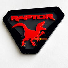 Raptor Edition Fender Badges Tailgate Emblem 3D Badge 2