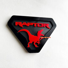 Raptor Edition Fender Badges Tailgate Emblem 3D Badge 4