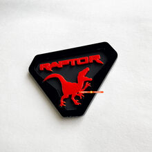 Raptor Edition Fender Badges Tailgate Emblem 3D Badge 6