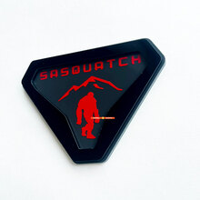 Sasquatch Yeti Bigfoot Fender Badges Tailgate Emblem 3D Badge 3