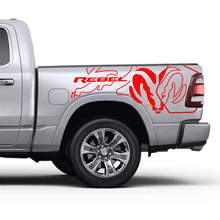 Bedside Rebel Stickers Decals side graphics for Dodge RAM Rebel 3