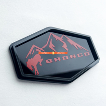 Bronco Mountains Edition Fender Badges Tailgate Emblem 3D Badge 4