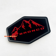 Bronco Mountains Edition Fender Badges Tailgate Emblem 3D Badge 7