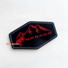 Bronco Mountains Edition Fender Badges Tailgate Emblem 3D Badge 8