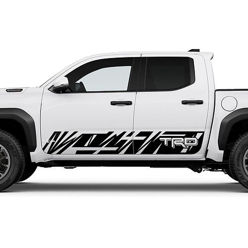 TRD Side Rocker Panel Decals Stickers for Toyota Tacoma