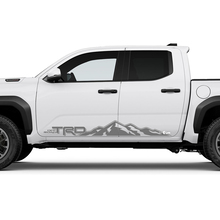 TRD Off Road Side Mountains Rocker Panel Decals Stickers for Toyota Tacoma 2