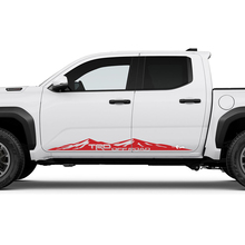 TRD Off Road Side Mountains Rocker Panel Decals Stickers for Toyota Tacoma 3 3