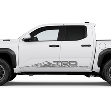 TRD Off Road Side Mountains Rocker Panel Decals Stickers for Toyota Tacoma 4 2
