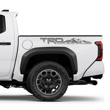 TRD off Road Mountains Bedside Truck Decals Stickers for Toyota Tacoma 2