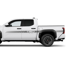TRD off Road Doors Side Bedside Racing Stripe Truck Decals Stickers for Toyota Tacoma 4th Gen 2