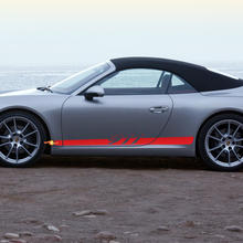 Side 911 Doors Stripes Kit Decal Sticker for Porsche 911 3