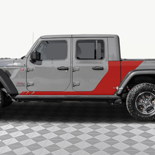 Rear Side Doors Vinyl decal sticker fit Jeep Gladiator 2 2