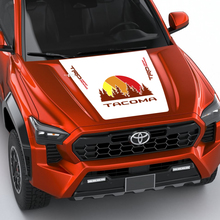 TRD off Road Vintage Retro Heritage Stripes Wrap Hood decal Sticker for Toyota Tacoma fourth-generation
 3