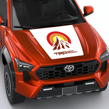 TRD Mountain Vintage Retro Heritage Sun Stripes Hood decal Sticker for Toyota Tacoma 4th gen
 3
