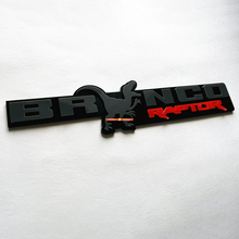 Bronco Raptor Fender Badges Tailgate Emblem 3D Badge 5
