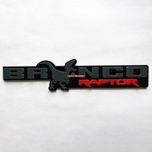 Bronco Raptor Fender Badges Tailgate Emblem 3D Badge 8