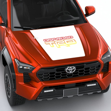 TRD Vintage Retro Heritage Sun Stripes Hood decal Sticker for Toyota Tacoma 4th gen 3