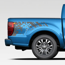 Distressed Splash Decal Graphics Decals Stickers for Ford Ranger 3