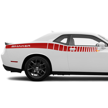 Shaker Side Accent Stripes Decals Stickers For Dodge Challenger 2