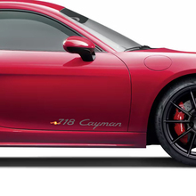Porsche 718 Cayman Side Stripes Kit Decal Sticker  3