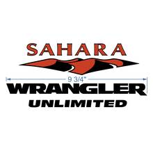 Sahara Dunes Wrangler Unlimited decals stickers for Jeep Sahara Wrangler Unlimited CJ TJ YK JK XJ 3