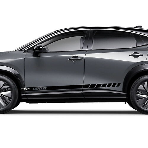 Sides Stripes Graphics Decal Kit for Nissan ARIYA 4