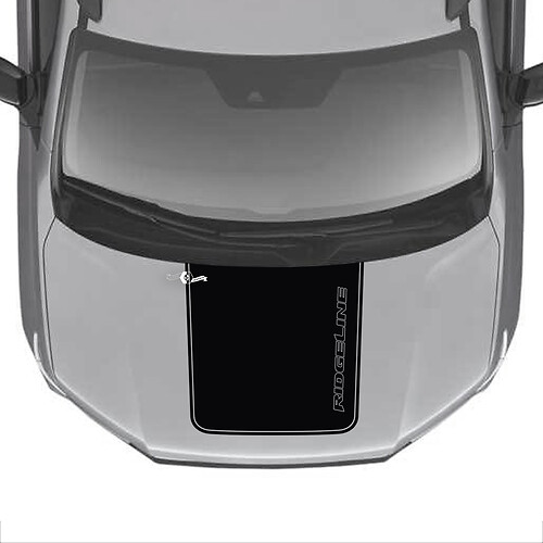 Hood Center Vinyl Decal Stickers Sticker Graphics SupDec Design for Honda Ridgeline