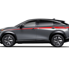 Sides Racing Accent Stripes Graphics Decal Kit for Nissan ARIYA 3