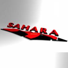 Sahara Dunes Wrangler Fender Badges Tailgate Emblem 3D Badge for Jeep Wrangler 4
