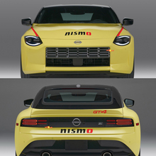 Nismo Side Checkered Stripe Decal Full Kit for Nissan Z GT4 6