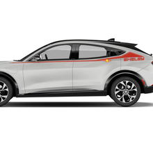 Pair Shelby Accent Stripes Side Door Decal vinyl stickers for Ford Mustang MACH-E 2