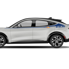 Pair Shelby Accent Stripes Side Door Decal vinyl stickers for Ford Mustang MACH-E 3