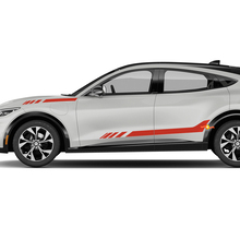 Accent Stripes Side Door Decal vinyl stickers for Ford Mustang MACH-E 2