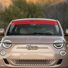 Front Windshield Stripe Decal Graphics for Fiat 500 3