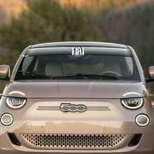 Front Italy Flag Windshield Decal Graphics for Fiat 500 2