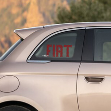 Fiat 500 checkered flag Decal Sticker Side Graphics for Fiat 500 2