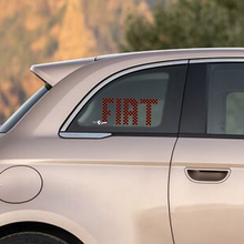 Fiat 500 checkered flag Decal Sticker Side Graphics for Fiat 500 3