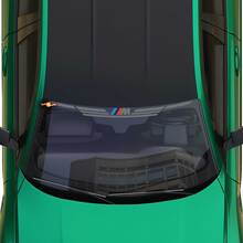 Motorsport M wings Stripes decal Windshield sticker fit to BMW G series 3