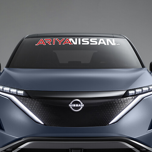 Windshield ARIYA Graphics Decal Sticker for Nissan ARIYA 2