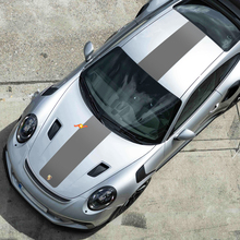 Porsche 991 Gt2 RS GT2RS Central Hood Roof Decals Stickers Wrap Graphics
 2