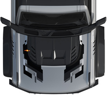 Hood Vinyl Decal Sticker Graphics Kit fit Ford Bronco Raptor Style 2