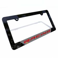 Racing Vehicle License Plate Covers Frames Vehicle Decor for Corvette 3