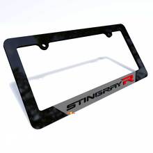 Stingray R Vehicle License Plate Covers Frames Vehicle Decor for Chevrolet Corvette C8 2