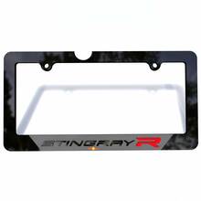 Stingray R Vehicle License Plate Covers Frames Vehicle Decor for Chevrolet Corvette C8 3