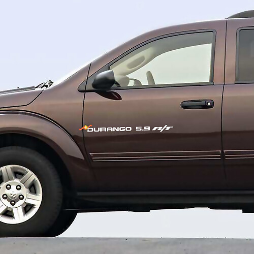 Side Doors Durango 5.9 RT R/T Graphics Decal Sticker for Dodge Durango