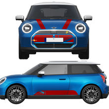 Hood and Side stripes Mini Cooper Vinyl graphics decal Sticker for Mini Cooper S F65 3