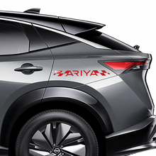 Sides Checkered Stripes Racing Graphics Decal Kit for Nissan ARIYA 3