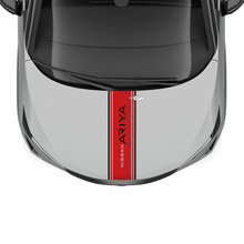 Hood Dual Stripe Racing Graphics Decal for Nissan ARIYA 2
